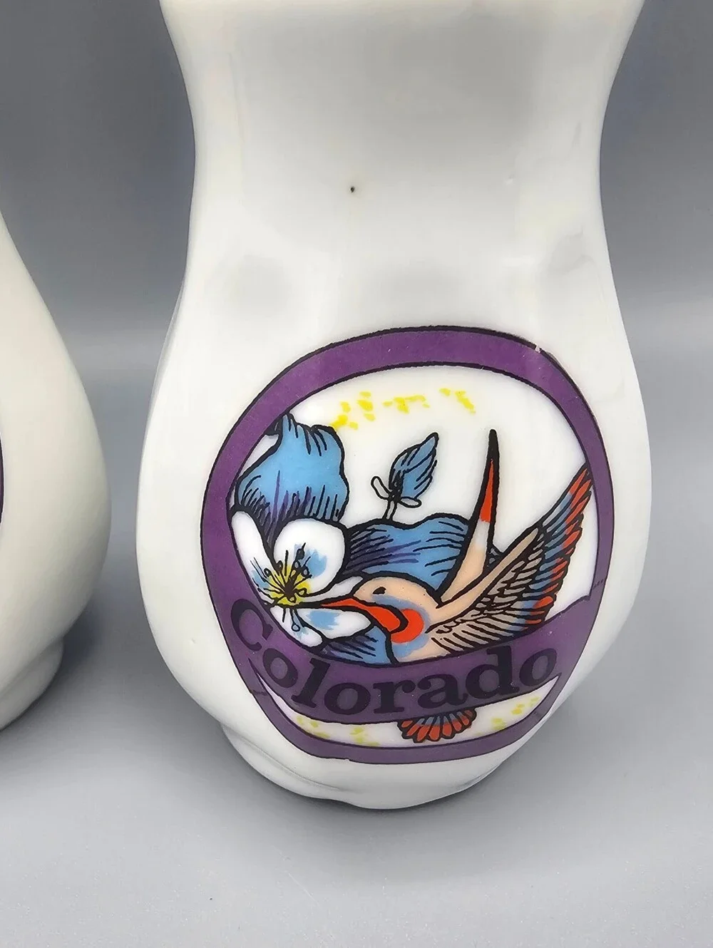 Ceramic Colorado Souvenir Salt and Pepper Shakers
